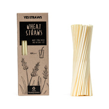 Load image into Gallery viewer, Wheat Straws - Long (Pack of 100)